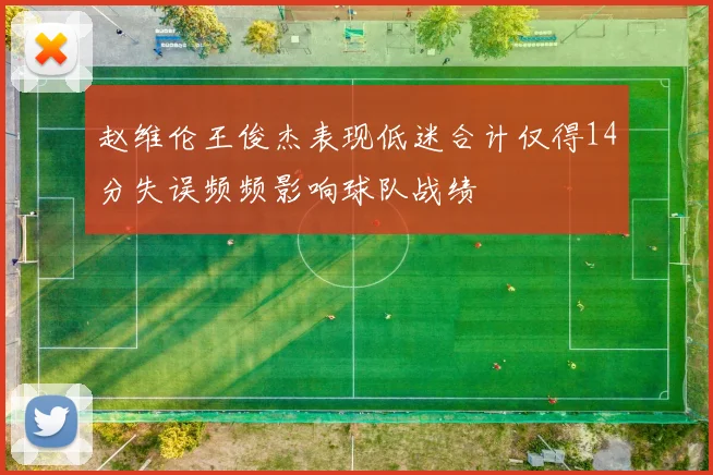 赵维伦王俊杰表现低迷合计仅得14分失误频频影响球队战绩